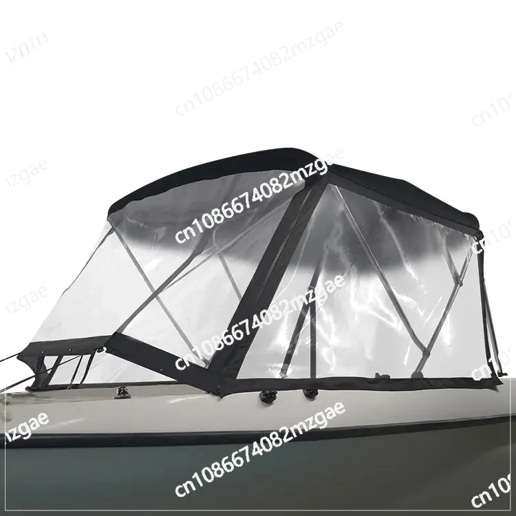 HOMFUL алюминиевая трубка для лодки палатка с навесом верхняя часть из ПВХ на