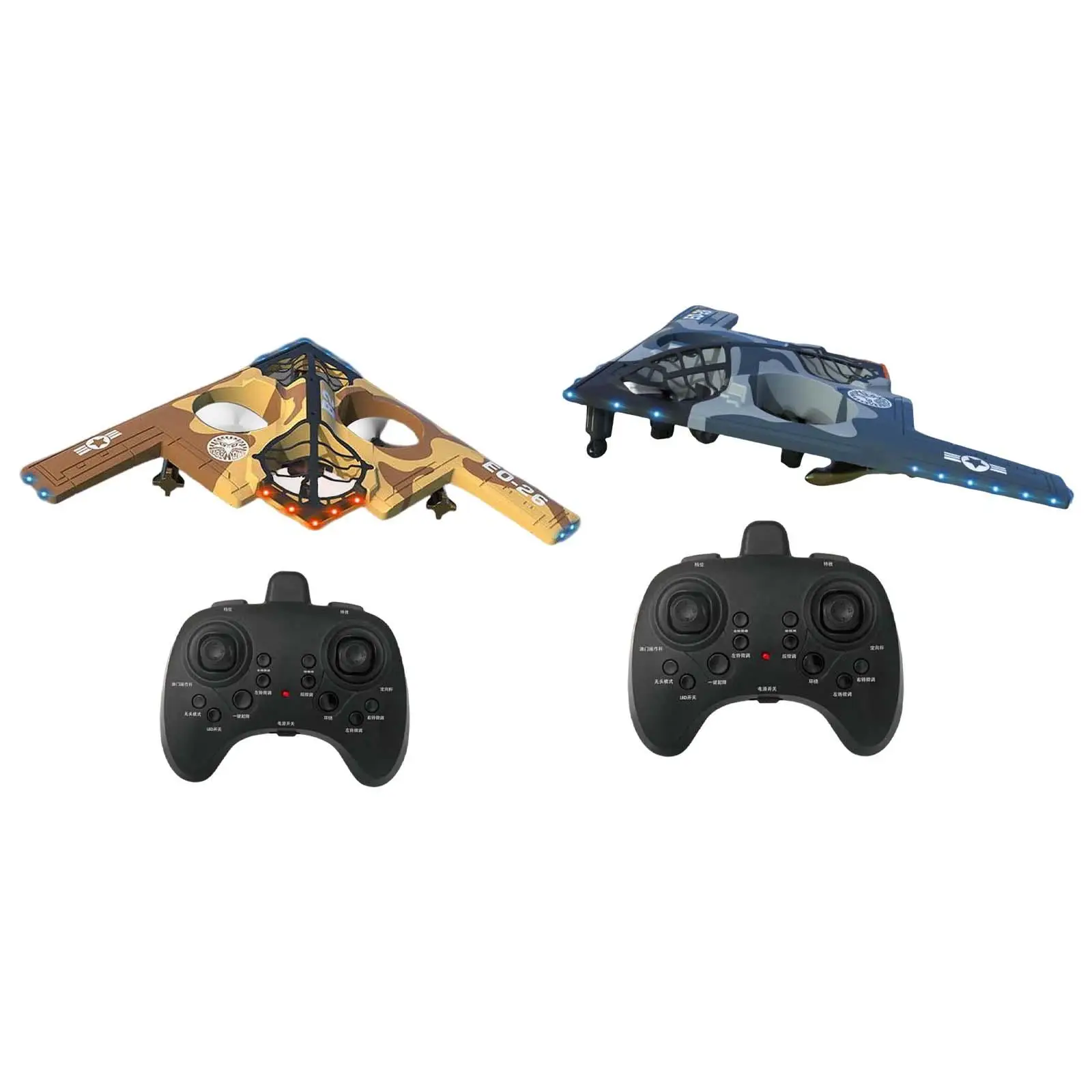 

Foam RC Aircraft 2.4G 6 Channels Ready to Flying Easy to Control