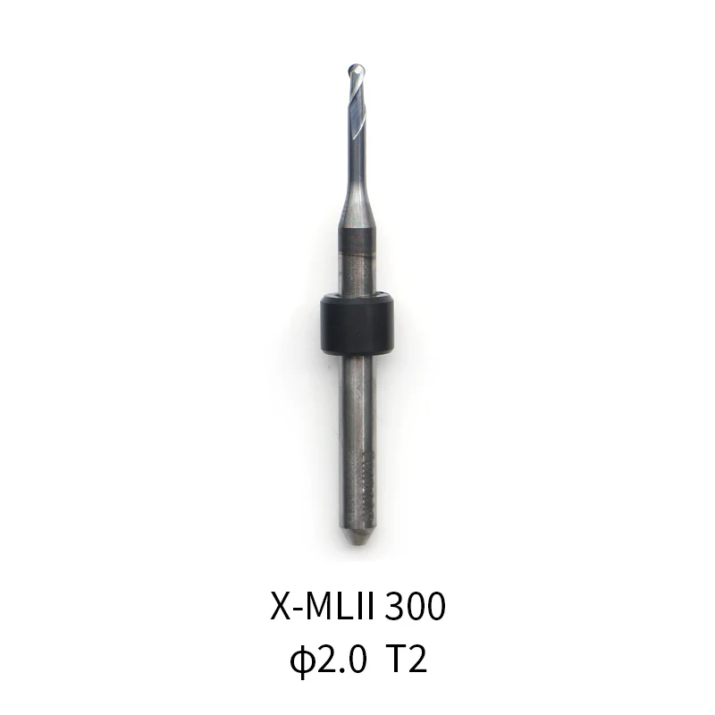 Фото Фрезы XTCERA Xmill 300 CAD/CAM с хвостовиком 4 мм для стеклокерамики, дисиликата лития, металла, зуботехнические фрезы для фрезерования №3