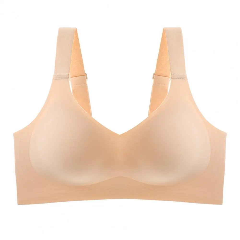

Comfortable Breathable Bra Comfortable Bras for Women Adjustable Full Cup Underwear with Soft Latex Wireless Design Breathable