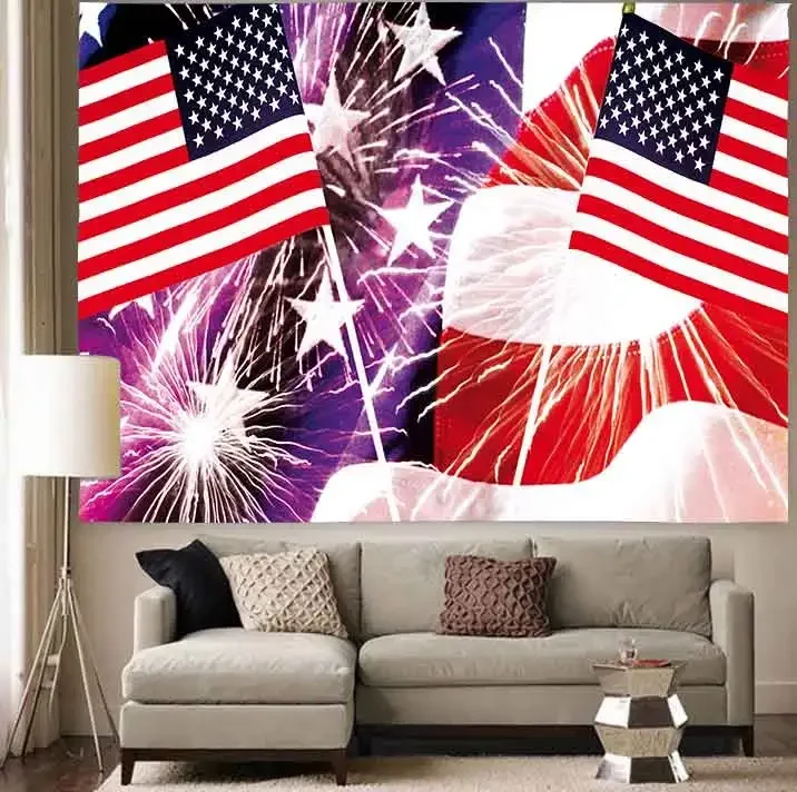 Simsant космический корабль молния искусство настенный крутой гобелен для