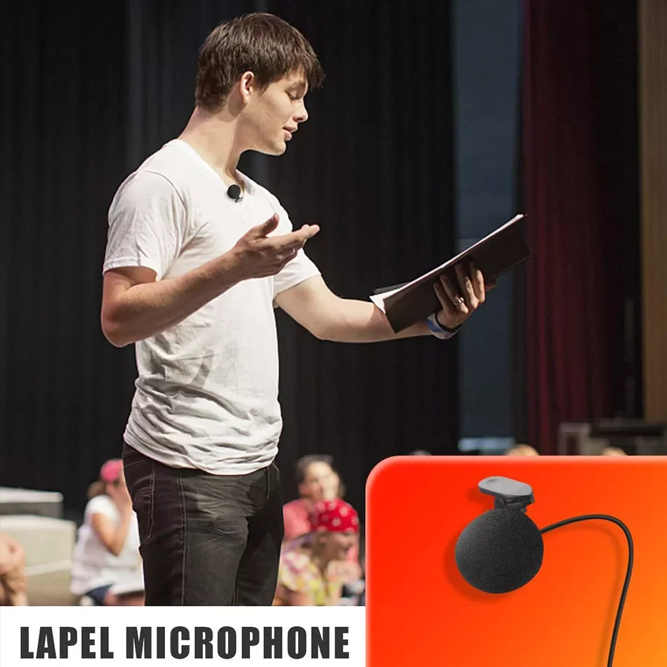 УВЧ беспроводная гарнитура микрофон/петличный микрофон на лацкане + передатчик