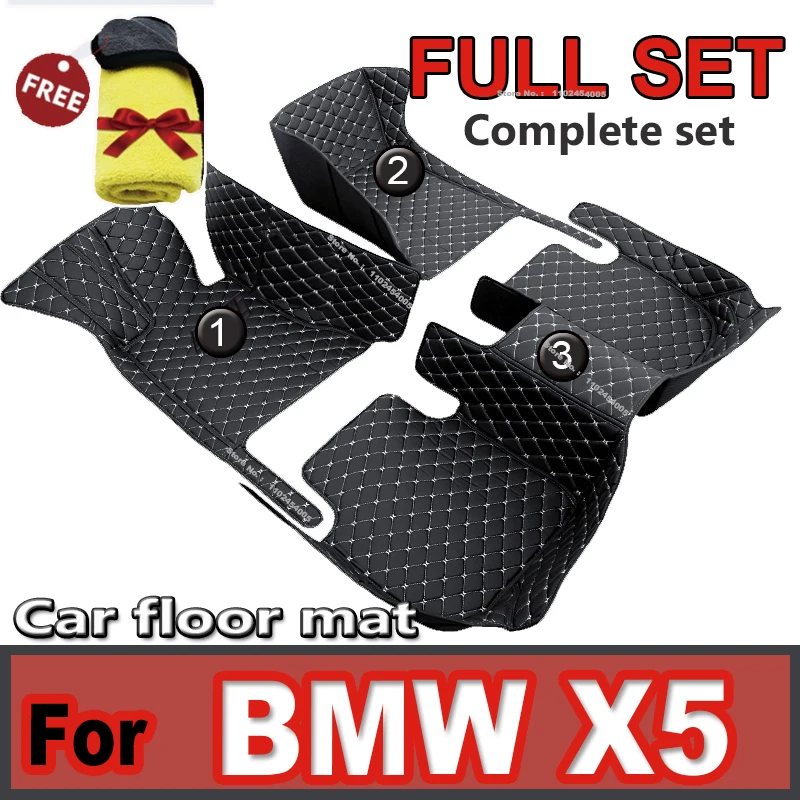 

Car floor mats for BMW X5（FIVE SEATS）E70 2008 2009 2010 2011 2012 2013 Custom auto foot Pads automobile carpet cover