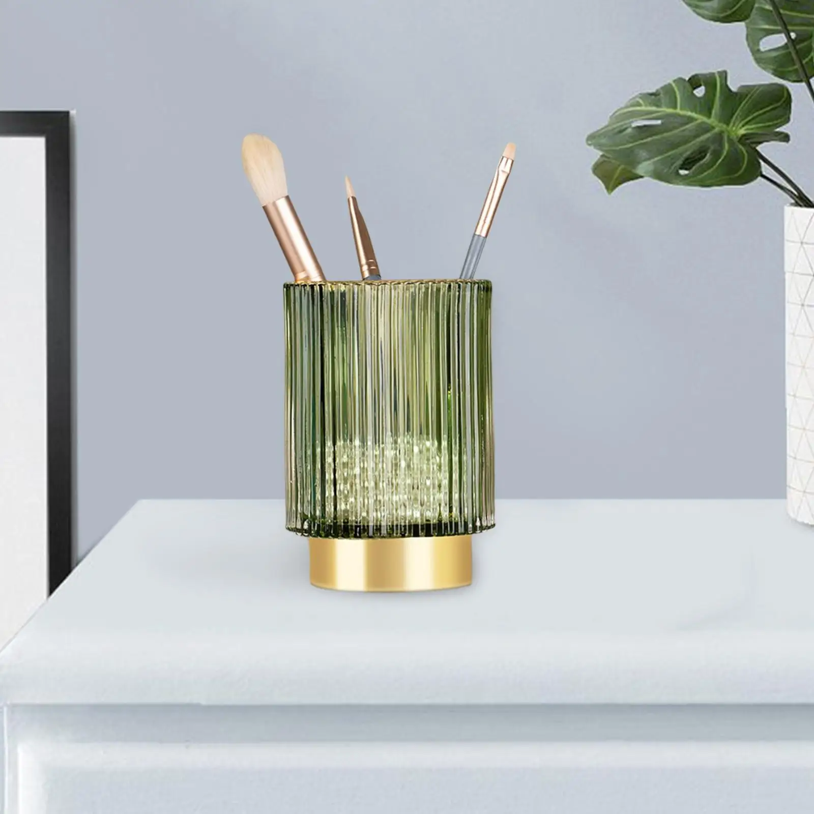 Скандинавский косметический ящик для хранения кистей настольный органайзер