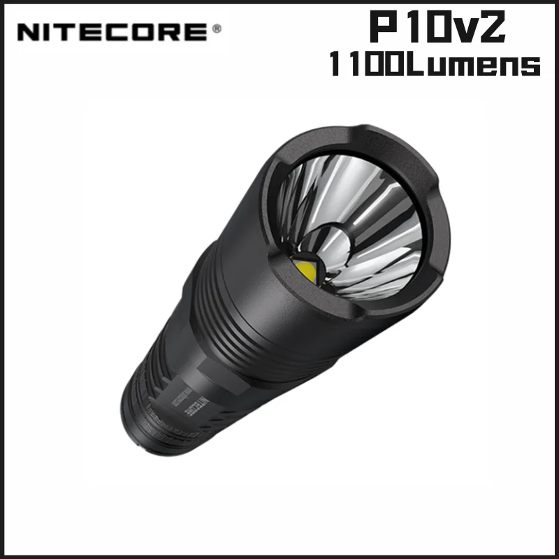 100% Оригинальный перезаряжаемый фонарик NITECORE P10V2 1100 лм использует стандартный CREE
