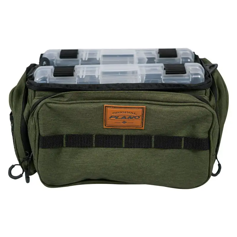 

3600 Medium Size Tackle Bag with Two 3600 Size Stowaways, Heathered Green Sissy все для рибалки рыбалка то