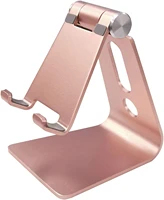 helit the lite stand h2380126 mobile phone holder rose gold