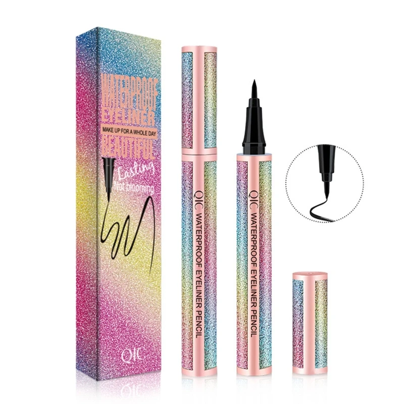 

Waterproof Liquid Eyeliner Black Brush Tip No Shading Lasting Quick Drying Black Eye Liners For Women Liquid 2022 New