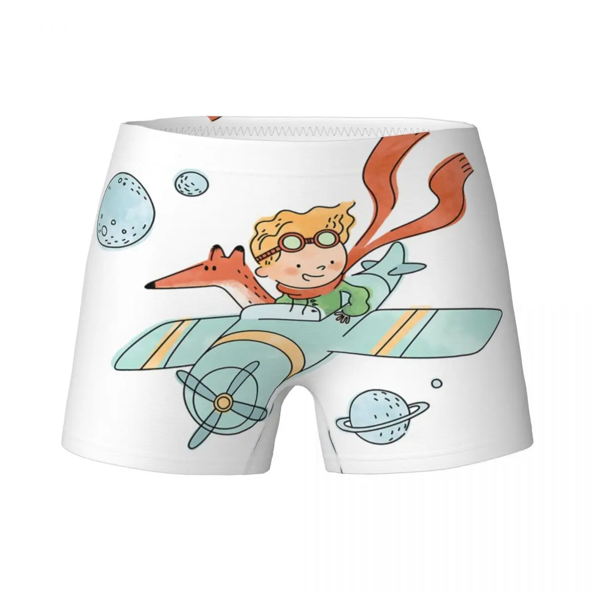 

Child Girl Underwear Kids Cute Boxers Briefs Cotton Teenage Panties The Little Prince Le Petit Rose Stars Underpants 4-15Y