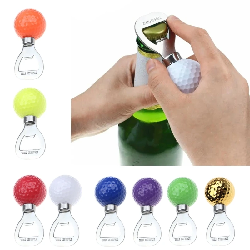 

Golf Bottle Cap Opener, Novelty Bar Bottle Openers Ball Shape Beer Bottle Opener Funny Gifts for Men Women Novelty Item 24BD