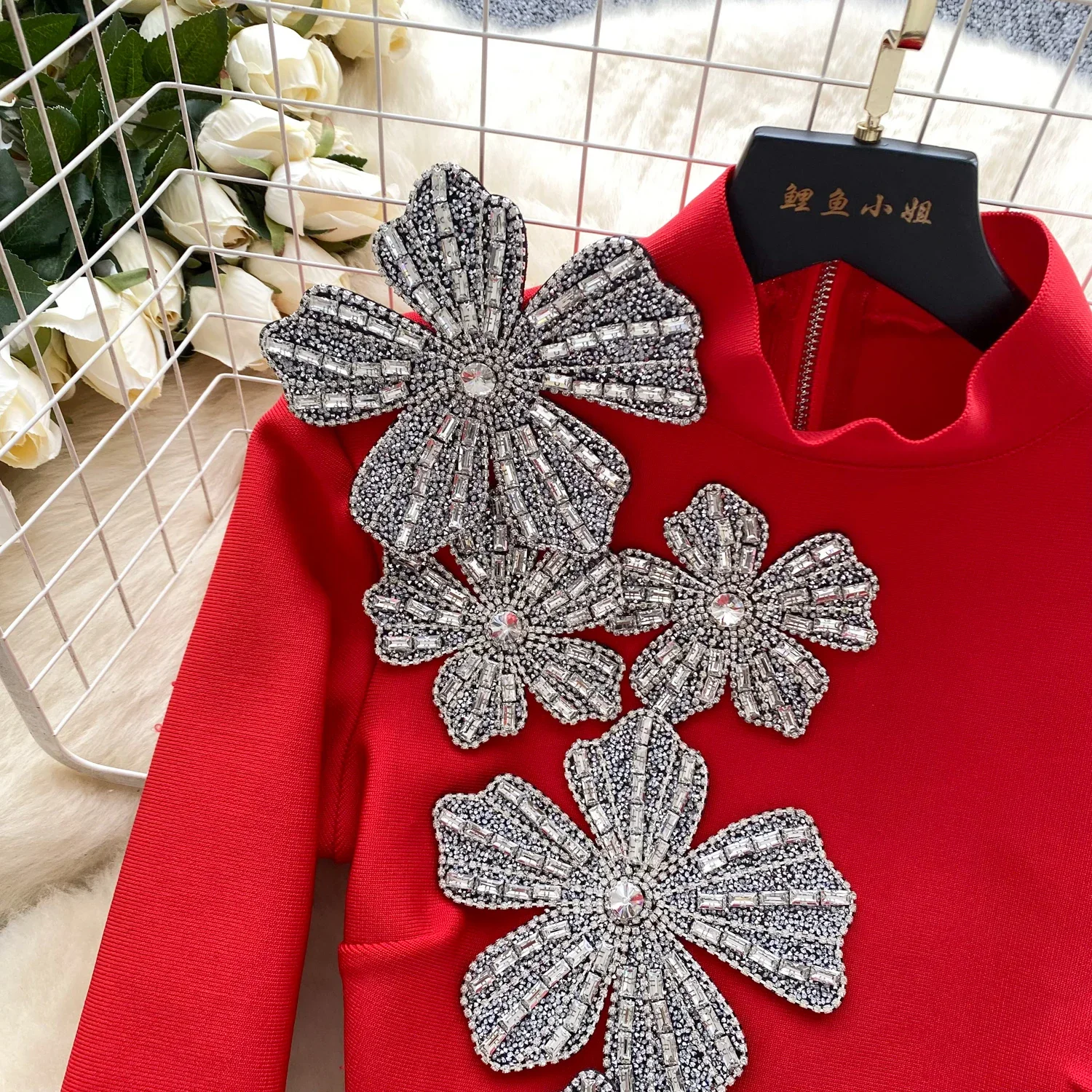 Элегантные комплекты из двух предметов с воротником-стойкой и длинными рукавами