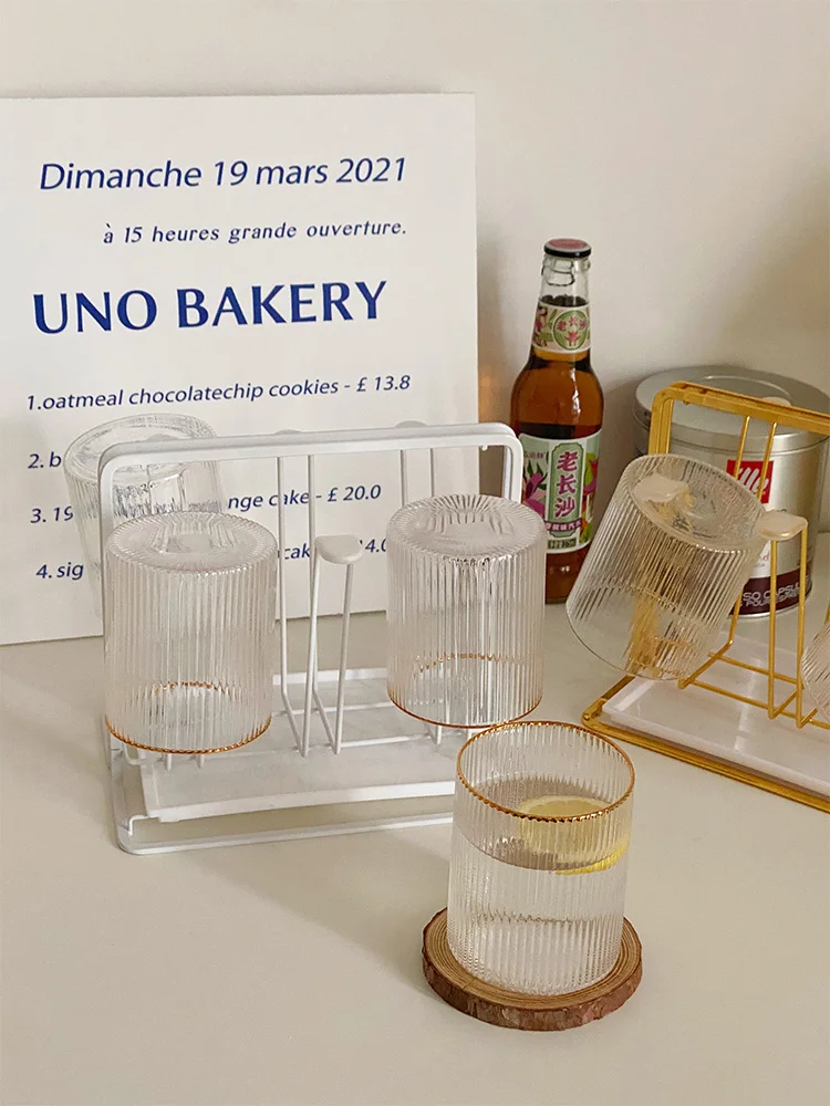 Металлический Подстаканник Ins в простом стиле бытовая круглая чашка для красного