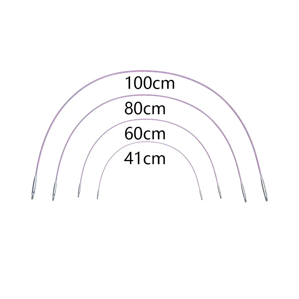 Сменные крючки для вязания крючком из березы 10 пар