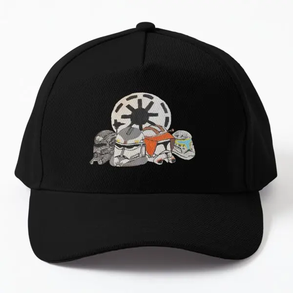 

Clone Squad Echo Wolffe Cody Gregor Baseball Cap Hat Fish Mens Boys Czapka Sport Spring Casquette Printed Summer Snapback Sun
