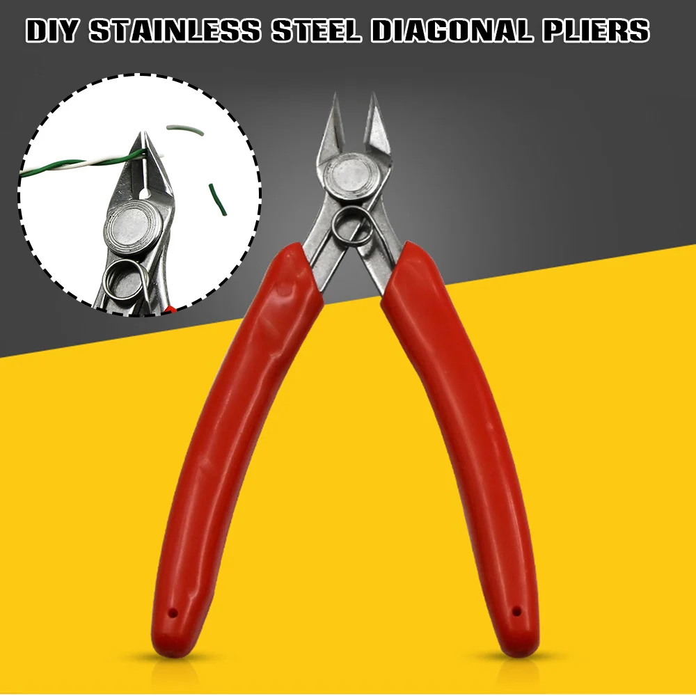 

Диагональные плоскогубцы, профессиональный инструмент для зачистки электрических проводов