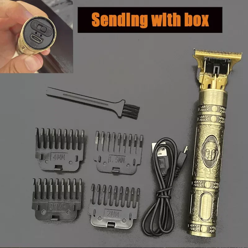 

NEW2023 Electric Razor Men Shaver Hair Trimmer Barber Hair Clipper Cordless Hair Cutting Machine Beard Trimmer Shaving Machine W