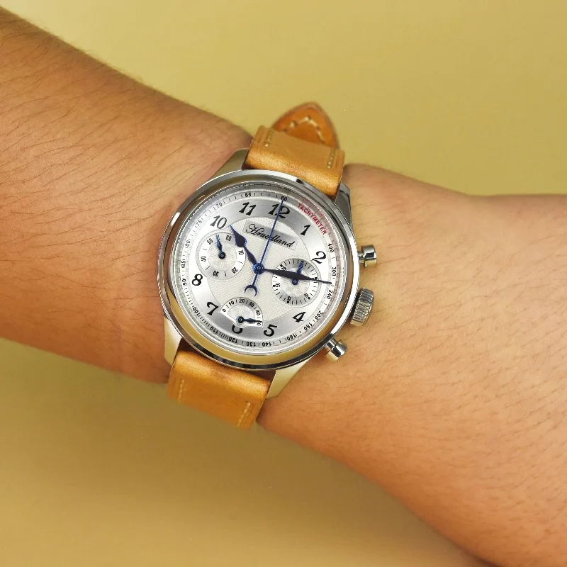 Hruodland Роскошные модные многофункциональные механические мужские часы с ручным