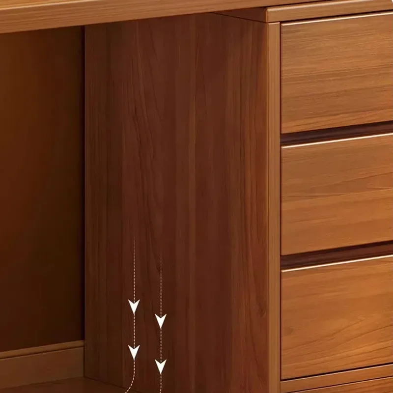 Роскошный светодиодный органайзер для туалетного столика деревянное зеркало