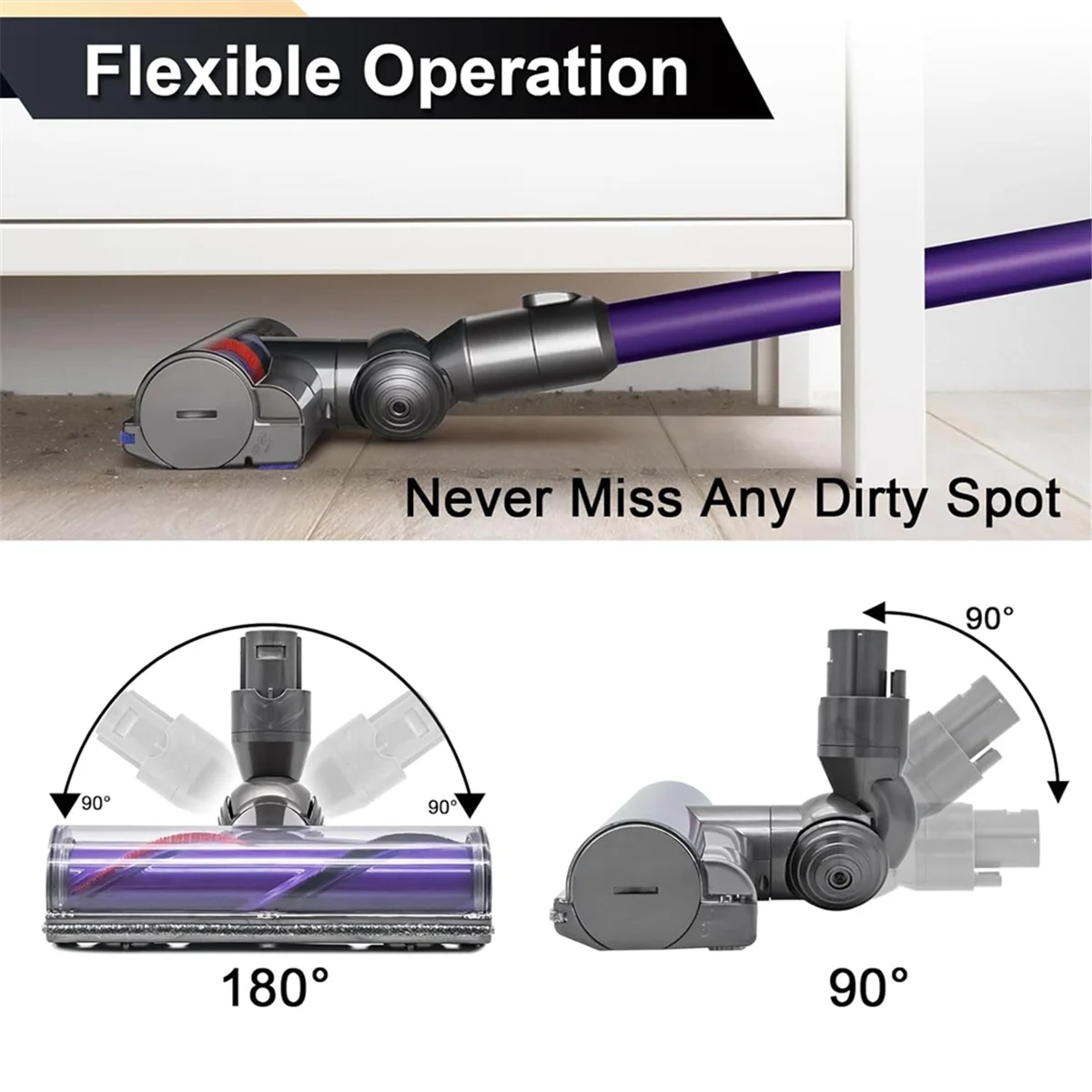 Турбинная щетка для Dyson V6 DC58 DC59 DC62 DC72 DC74 моторная пылесос с высоким крутящим