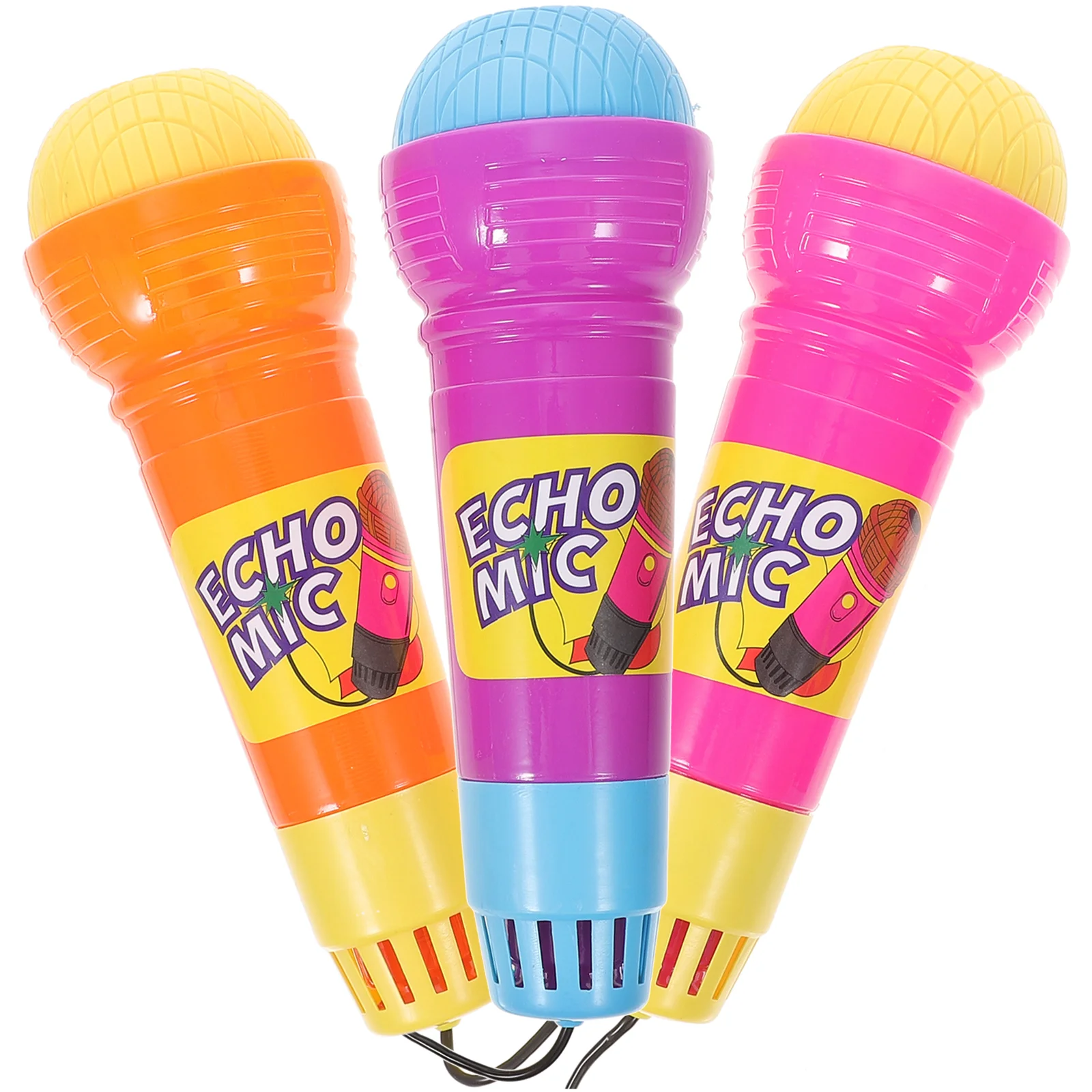 

3 Pcs Toy Microphone Toddlers Echo Microphone Educational Toys Toddlers Echo Mic Kids Kids Musical Toys Fancy Kid Microphone Toy