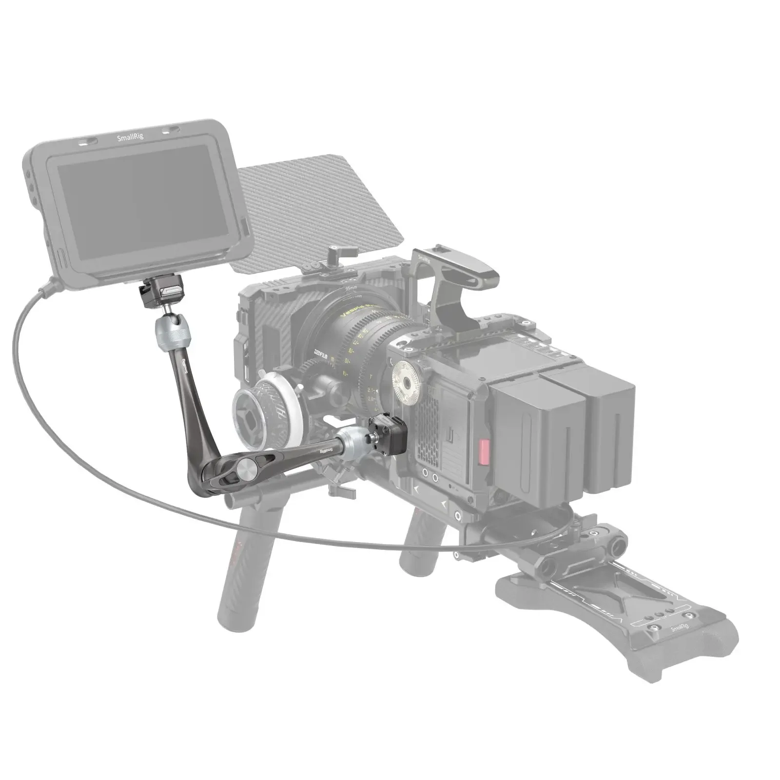 Быстросъемная розетка Magic Arm 11 дюймов с шаровой головкой