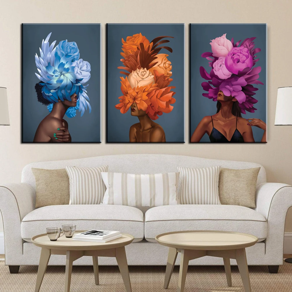 

Wall Art Canvas Decor Empowered Woman Poster Painting For Living Room Picture Print Bedroom Modular Home Decoration Wallpaper
