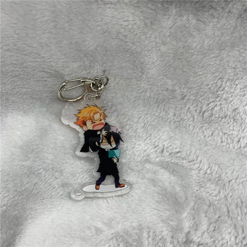 Брелок в стиле аниме Kagari Shuusei Kougami Shinya акриловый брелок для ключей ремешок фигурка