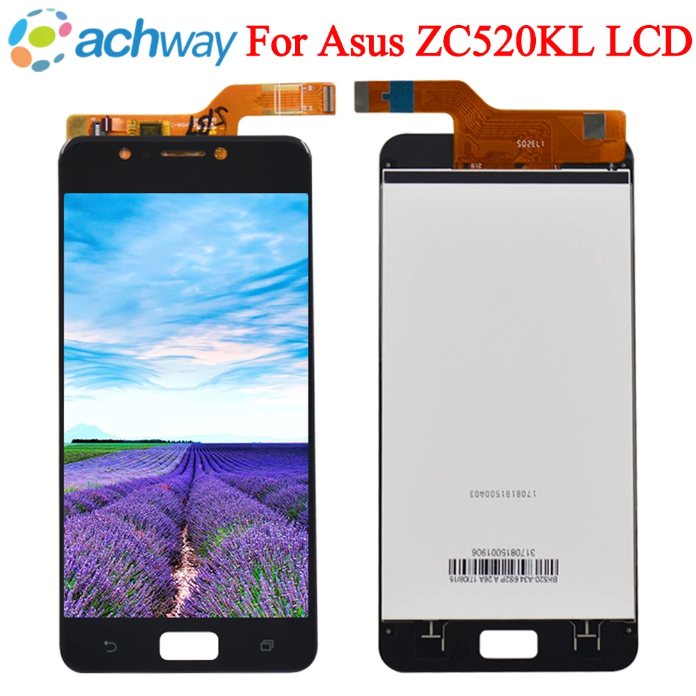 

ЖК-дисплей для Asus Zenfone 4 Max ZC520KL, сенсорный экран с дигитайзером в сборе, сменный протестированный рабочий ЖК-дисплей 5,5 дюйма для Asus ZC520KL
