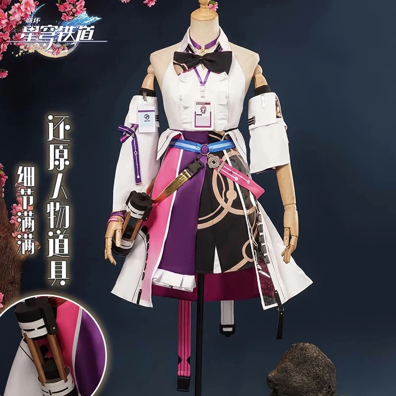 InYOYO Asta Косплей Костюм Honkai: Star Rail Великолепное Милое Платье Игровой Хэллоуин