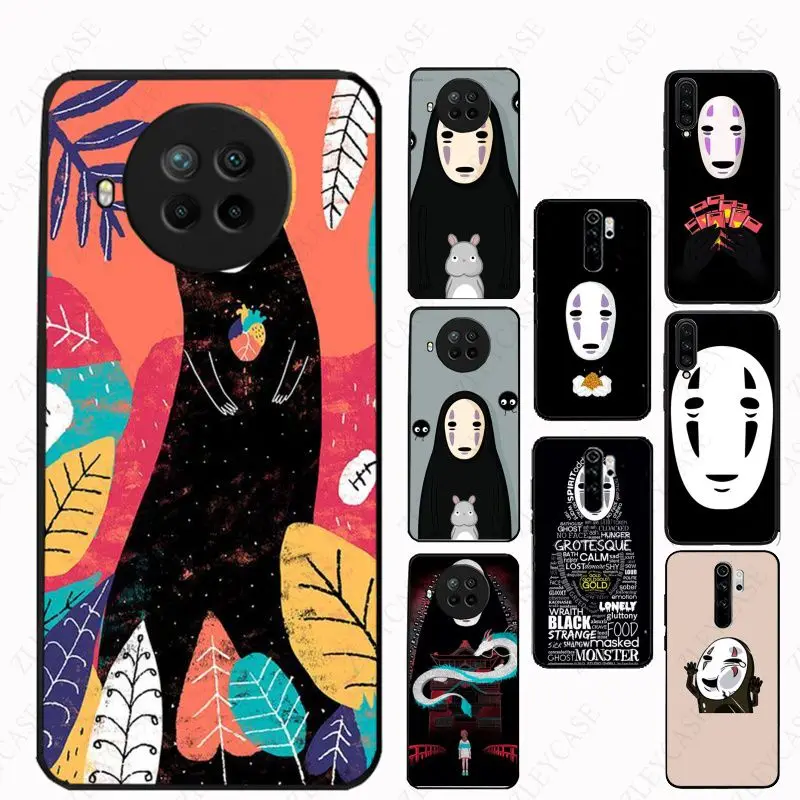 

Spirited Away no face man Phone Cover For Redmi Note10pro note9 8pro 9C 11 7 5 9A 8T 9s mi11T pocox3nfc POCOF3 CC9E A3 mi9T Case