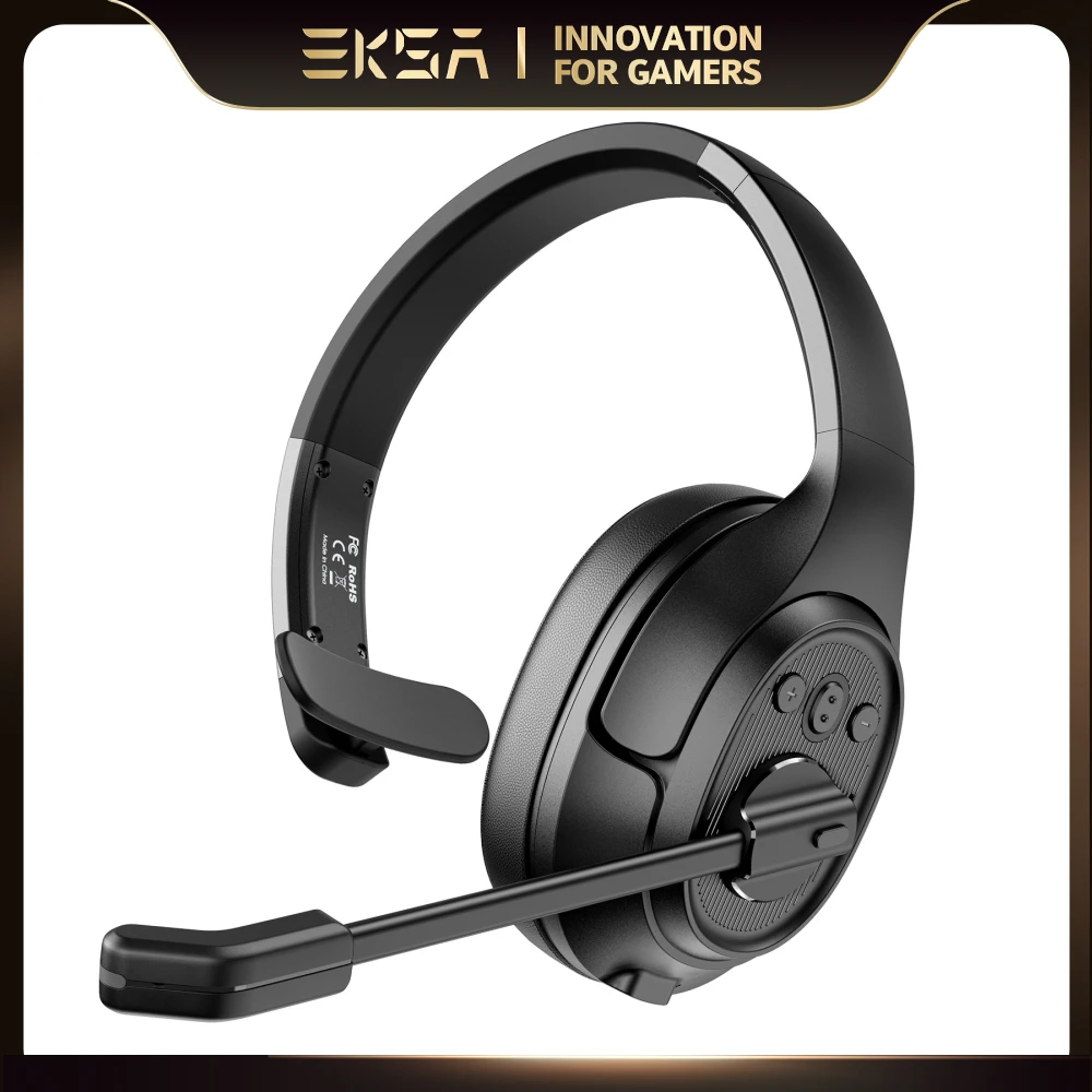 EKSA H1 Bluetooth 5 0 гарнитура Беспроводные наушники с микрофоном Ai ENC шумоподавление