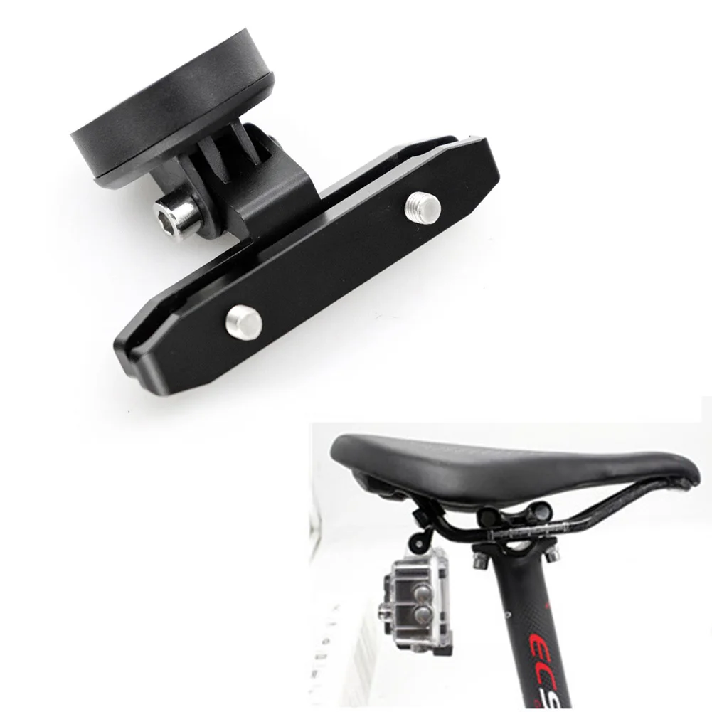 

Aluminum Alloy Rear Tail Lights Shelf Stand MTB Bike Saddle Seat-Post Mounting Rear Taillight Bracket for Varia Garmin Radar