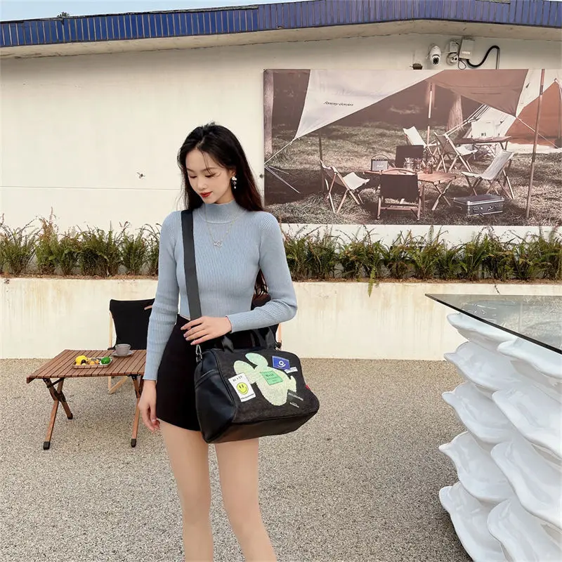 Disney Mickey New Women's Handbags Luxury Brand Women's Shoulder Oblique Bags Large Capacity High Quality Travel Handbags