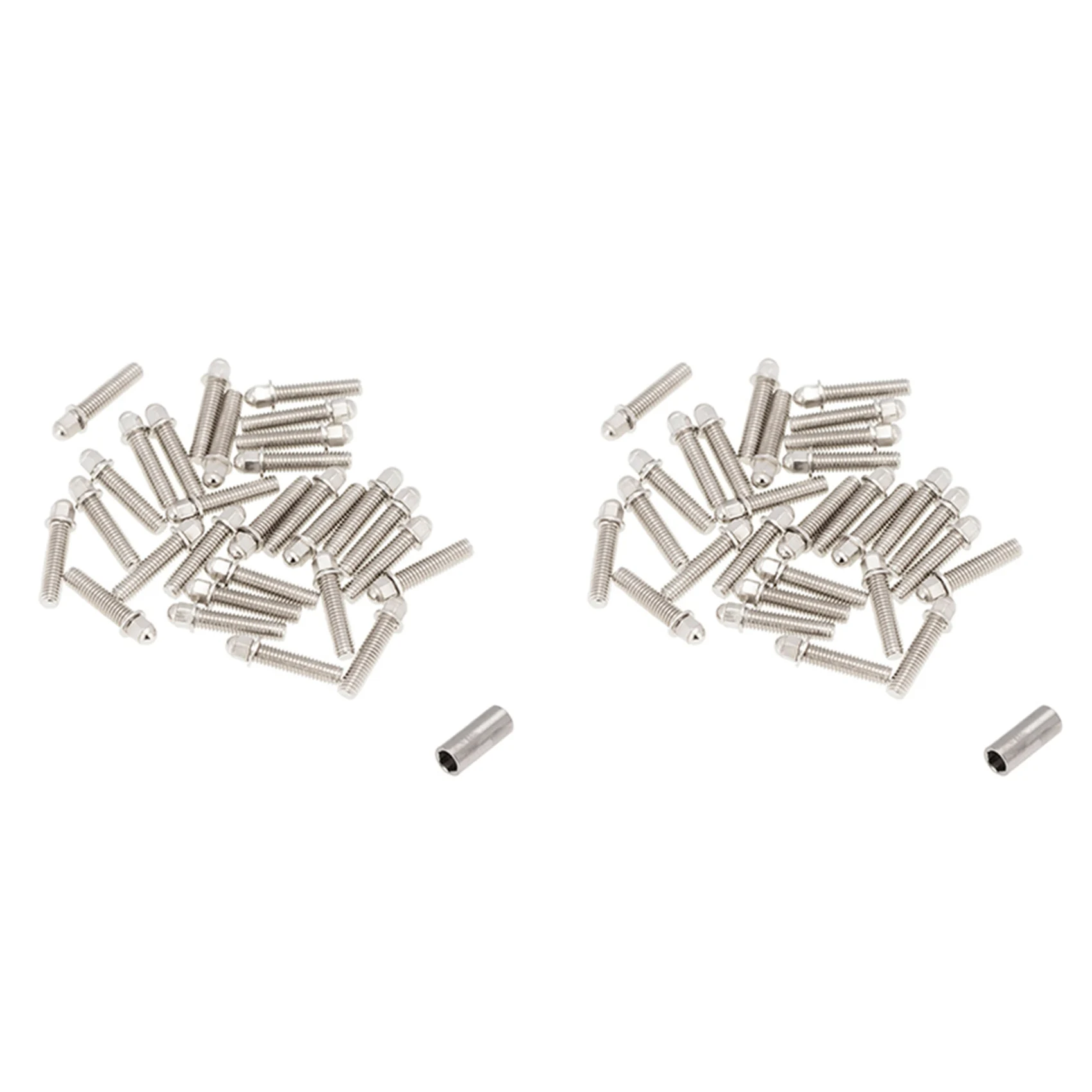 

60PCS 1.9 2.2 Wheel Rim Metric M3 Screw Decoration For 1/10 RC Crawler Axial SCX10 90046 AXI03007 Wraith Traxxas TRX4,B