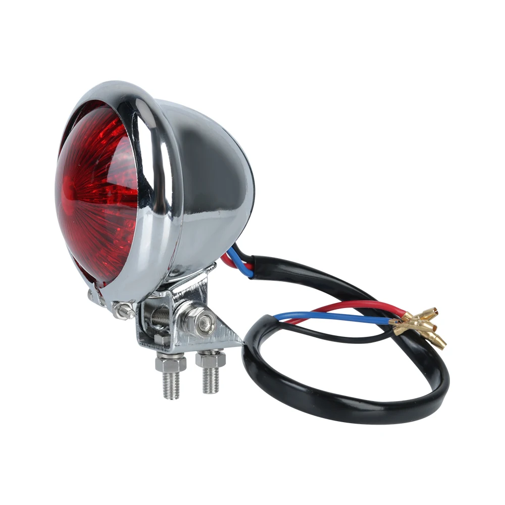 

12В Красный Стоп-сигнал Для Мотоцикла, Светодиодный Индикатор Остановки, Аксессуары Для Квадроциклов И UTV