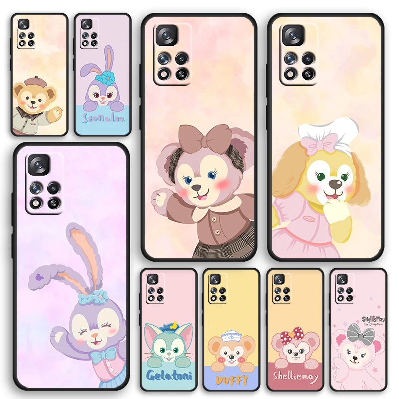 

Stardale Cute Anime Black Phone Case For Xiaomi Redmi Note 12 11E 11S 11 11T 10 10S 9 9T 9S 8T 8 Pro Plus 5G Cover