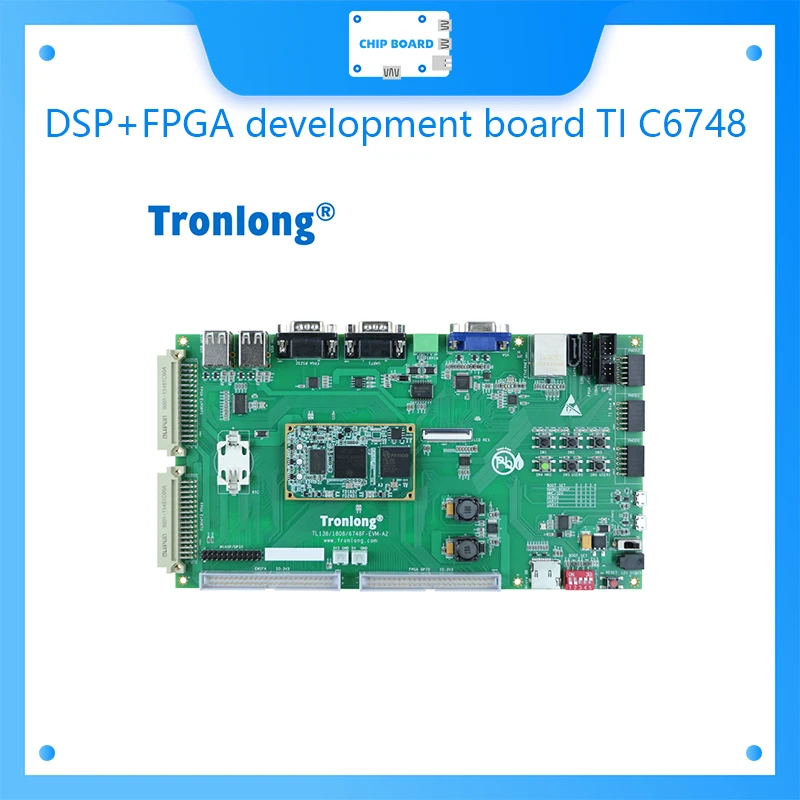 Плата разработки Tronlong DSP+FPGA TI C6748 Logos PGL25G