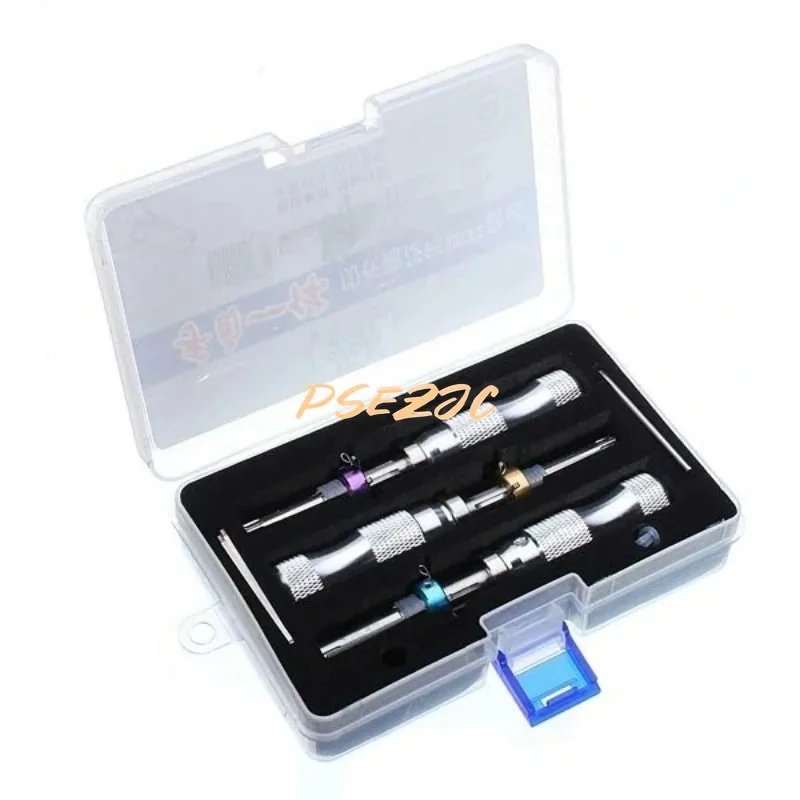 

3 шт./компл. инструментов для блокировки сердечника сливы, отвертка для цветения сливы 7,0/7,5/7,8 7-контактные слесарные принадлежности