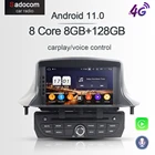 PX6 1 din TDA7851 Android 11,0 автомобильный dvd-плеер для Renault Megane III Fluence 2009-2016 8 Гб RAM ГЛОНАСС Авторадио 5,0