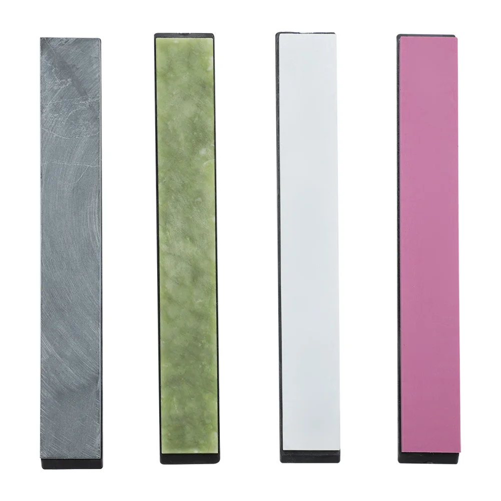 

4pcs/set Colorful Grindstone with Base for Knives Sharpening Fixed-angle Knife Sharpener colorful