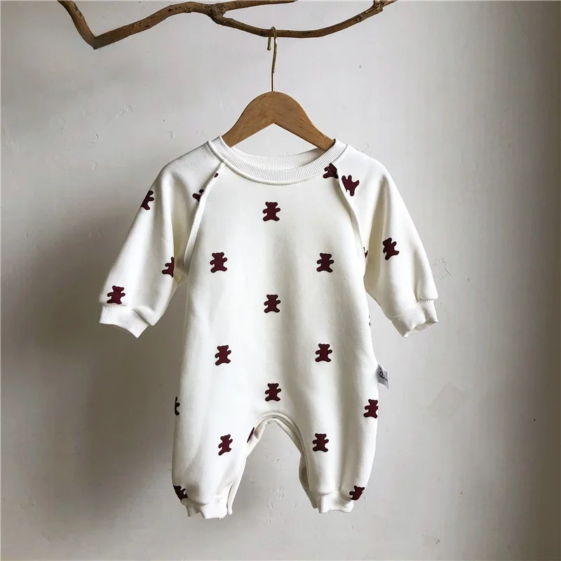 

1047C Одежда для новорожденных, детский костюм для скалолазания, новинка 2022, весенне-осенний бархатный боди для маленьких мальчиков, боди для ...