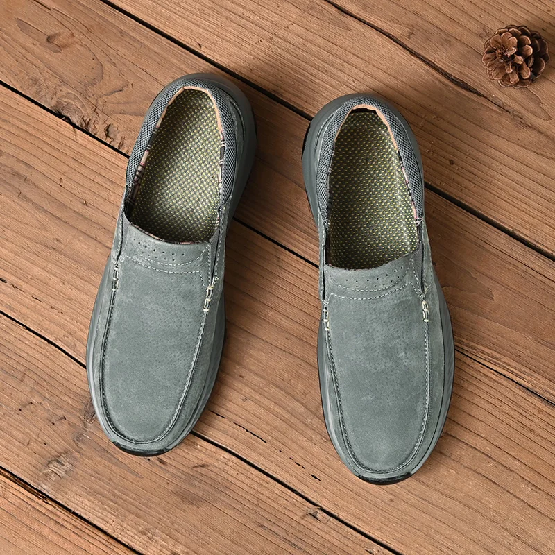 Лидер продаж мужские лоферы в Европе и Америке износостойкая обувь на подошве