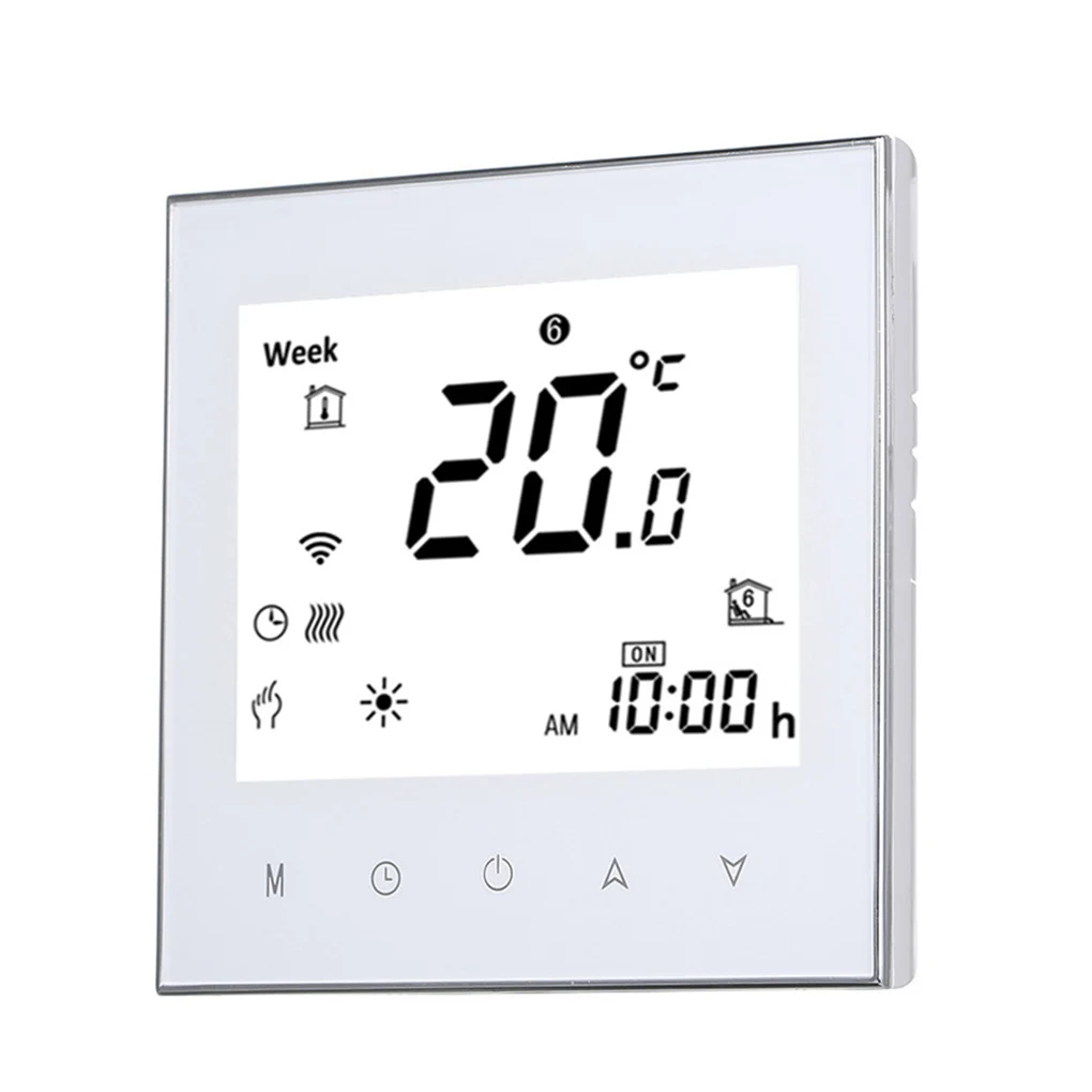 

WiFi Voice Control Thermostat LCD Display Heater Temperature Controller Water/Electric/Boiler Heating Interface Controller Tool