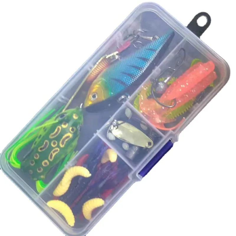 40 шт. приманка в виде приманки искусственная модель блестящий рыболовный крючок