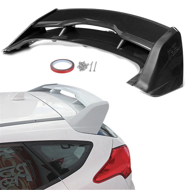 

Rear Trunk Spoiler Lip Boot Wing Lip For Ford Focus Hatchback 2013-2018 RS Style Rear Spoiler Wing Lip Extension
