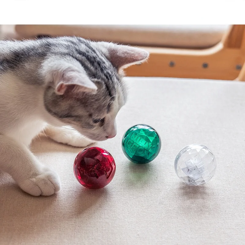 

Catnip Balls Cat Toy Ball Funny Cat Bell Ball Flash Ball Pet Supplies Cat Accessories