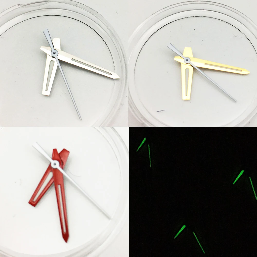 

Watch Accessories Watch Hands for 8215/ 2813 Movement Luminous Watch Hands C6 Men's Watch Replacement Parts