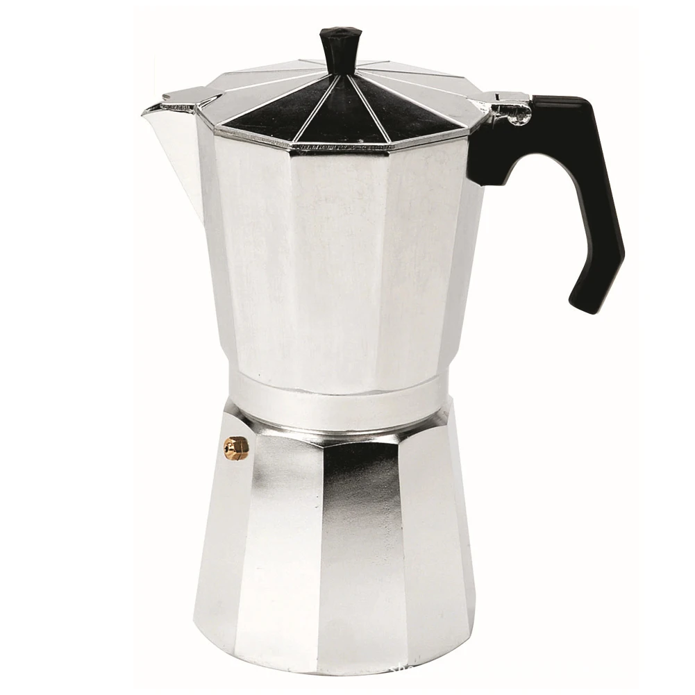 Aluminum Pot French Mocha Espresso Percolator Pot Manual Mak