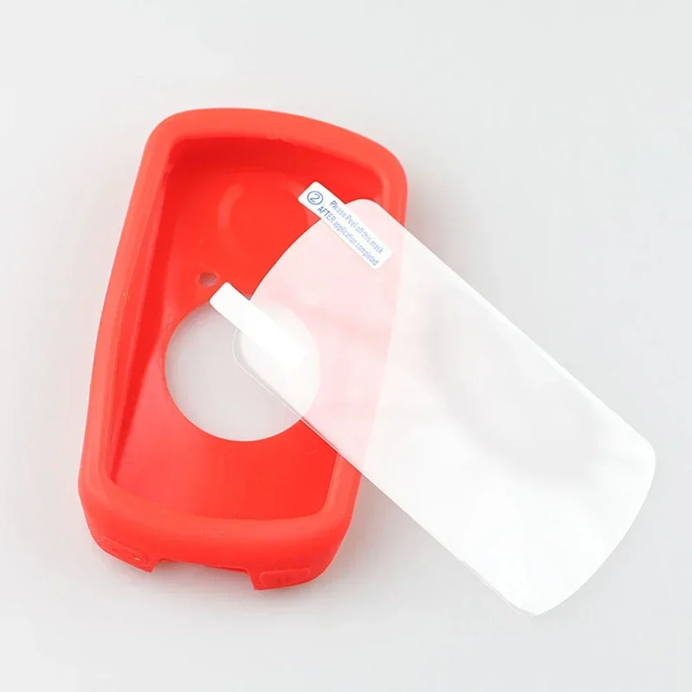 Силиконовый чехол для велосипеда 1 комплект аксессуаров 114*60*17 мм черный/красный