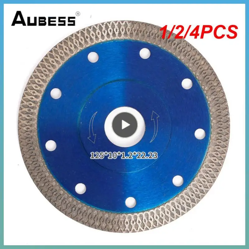 

1/2/4PCS Turbo Saw Blade Granite Marble Cutting Disc Porcelain Tile Ceramic Blades105/115/125mm for Angle Grinder